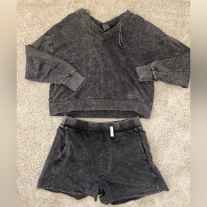 Dark grey matching set!